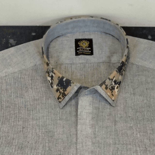 Shalwar Kameez With Commando Design