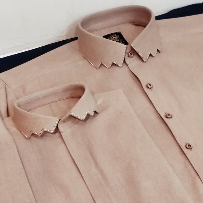 Men's dragon collar shalwar kameez and shirt